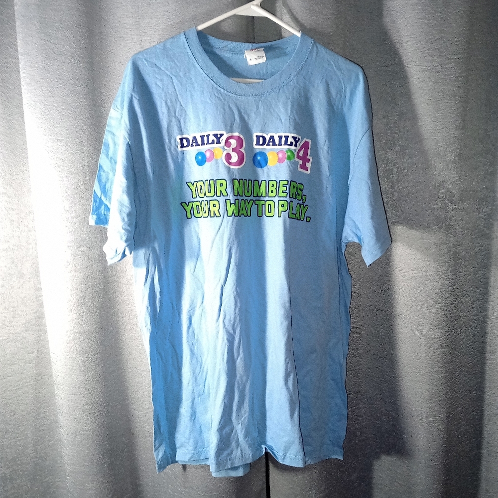 2 Indiana Lottery T-Shirts